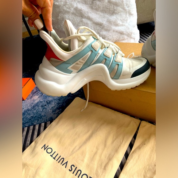 Authentic LV snickers I bought from here - Picture 1 of 11